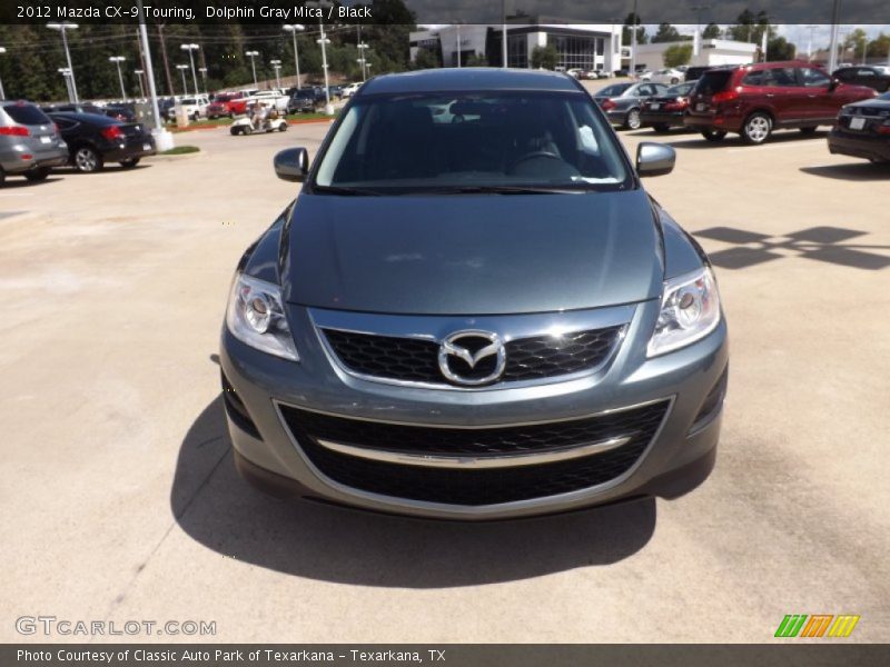 Dolphin Gray Mica / Black 2012 Mazda CX-9 Touring