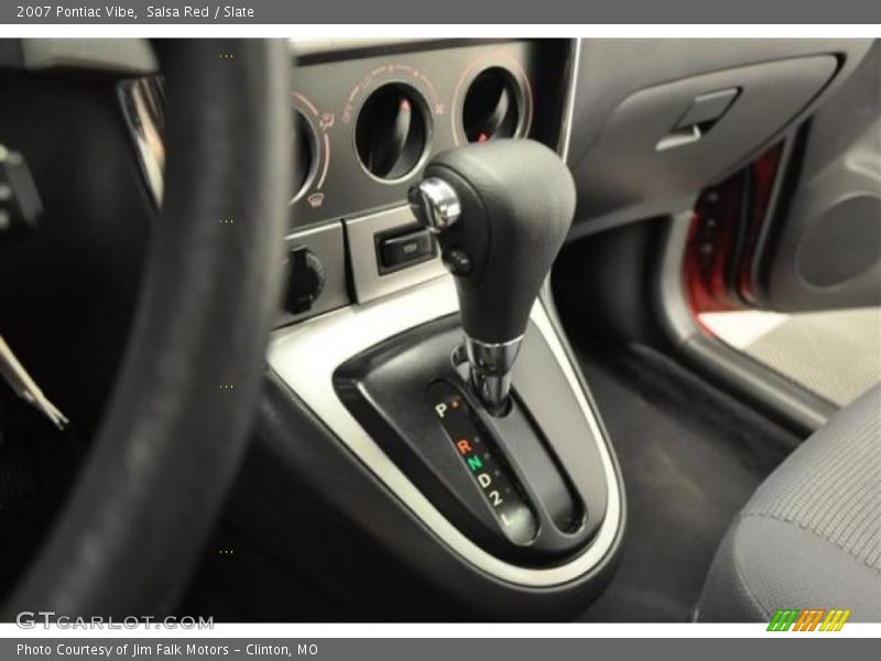 Salsa Red / Slate 2007 Pontiac Vibe