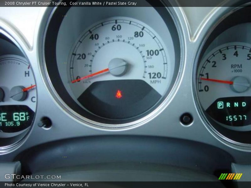Cool Vanilla White / Pastel Slate Gray 2008 Chrysler PT Cruiser Touring