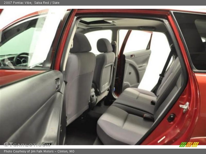 Salsa Red / Slate 2007 Pontiac Vibe