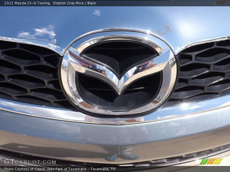 Dolphin Gray Mica / Black 2012 Mazda CX-9 Touring