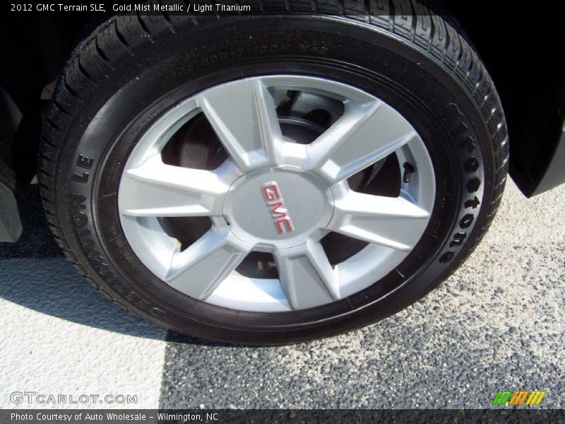 Gold Mist Metallic / Light Titanium 2012 GMC Terrain SLE