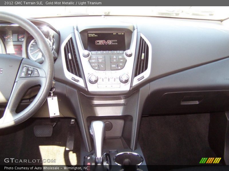 Gold Mist Metallic / Light Titanium 2012 GMC Terrain SLE