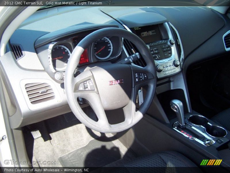 Gold Mist Metallic / Light Titanium 2012 GMC Terrain SLE