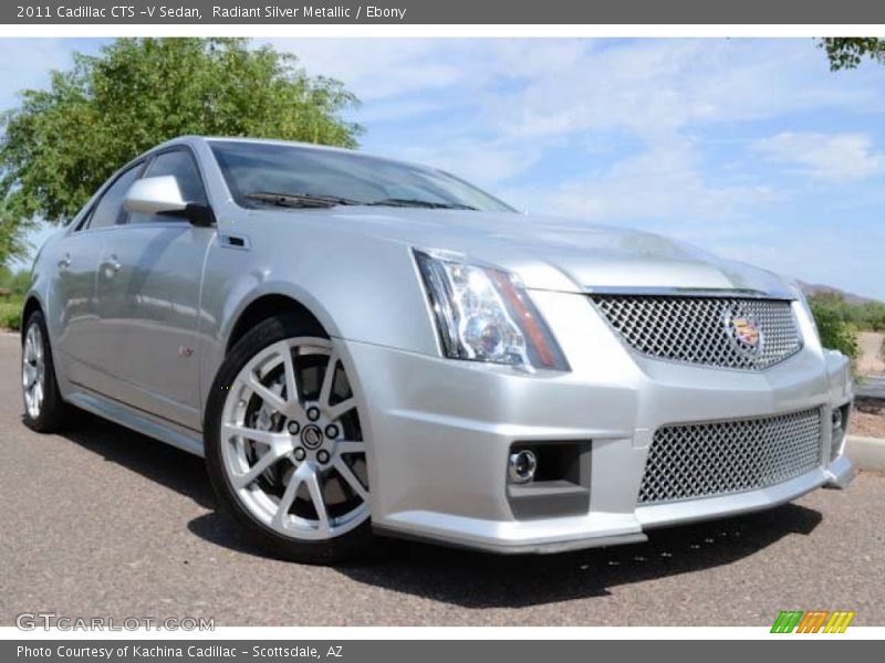 Front 3/4 View of 2011 CTS -V Sedan