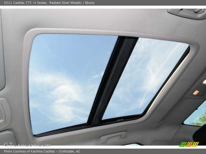 Sunroof of 2011 CTS -V Sedan