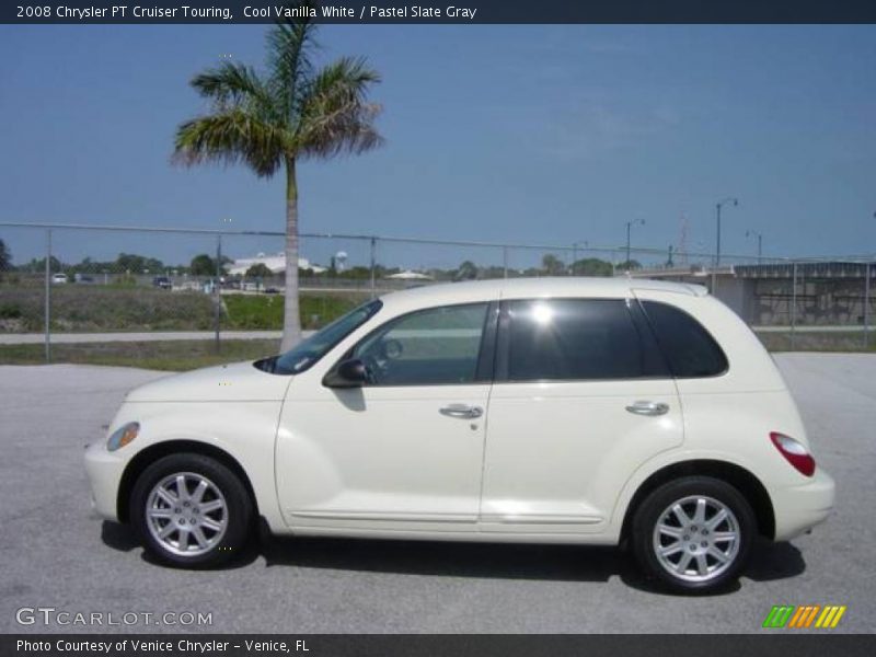 Cool Vanilla White / Pastel Slate Gray 2008 Chrysler PT Cruiser Touring