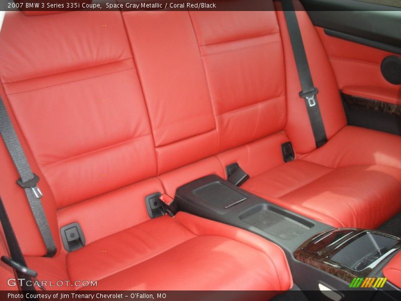 Rear Seat of 2007 3 Series 335i Coupe