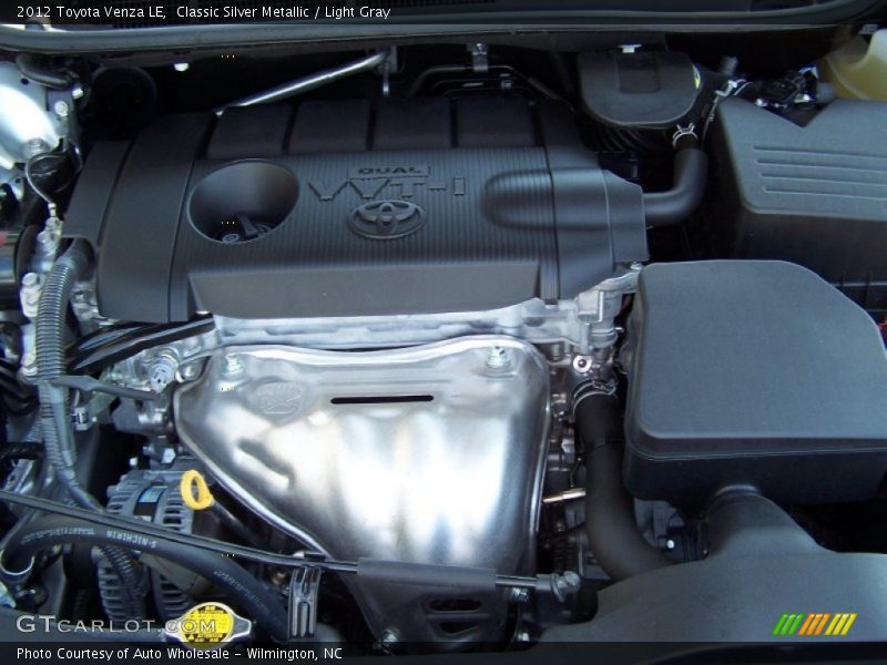 Classic Silver Metallic / Light Gray 2012 Toyota Venza LE