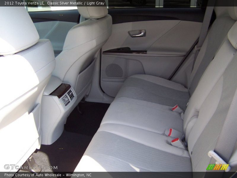 Classic Silver Metallic / Light Gray 2012 Toyota Venza LE