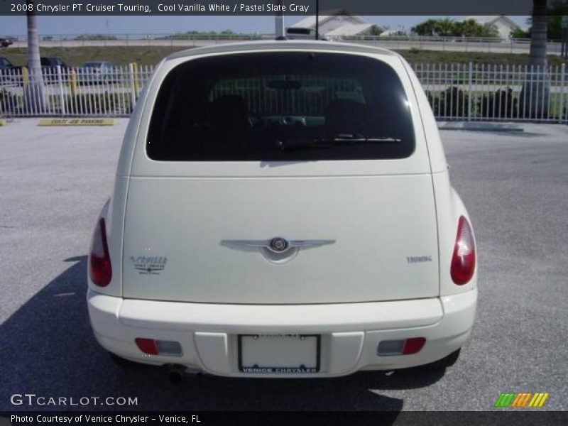 Cool Vanilla White / Pastel Slate Gray 2008 Chrysler PT Cruiser Touring