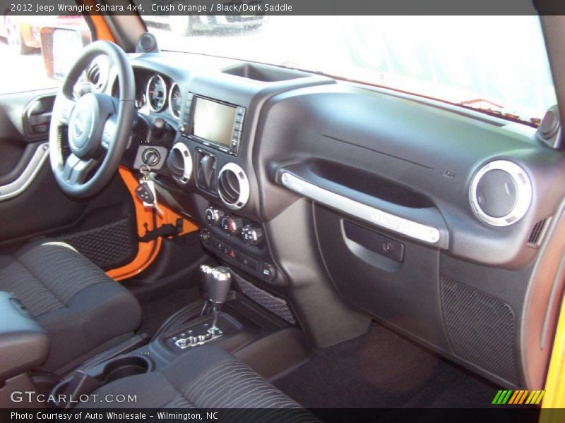 Crush Orange / Black/Dark Saddle 2012 Jeep Wrangler Sahara 4x4