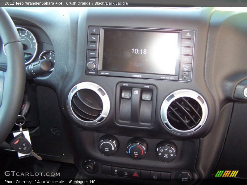 Crush Orange / Black/Dark Saddle 2012 Jeep Wrangler Sahara 4x4