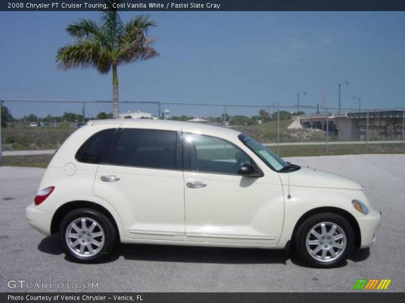 Cool Vanilla White / Pastel Slate Gray 2008 Chrysler PT Cruiser Touring