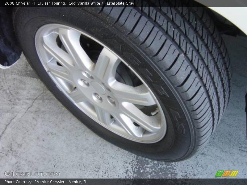 Cool Vanilla White / Pastel Slate Gray 2008 Chrysler PT Cruiser Touring