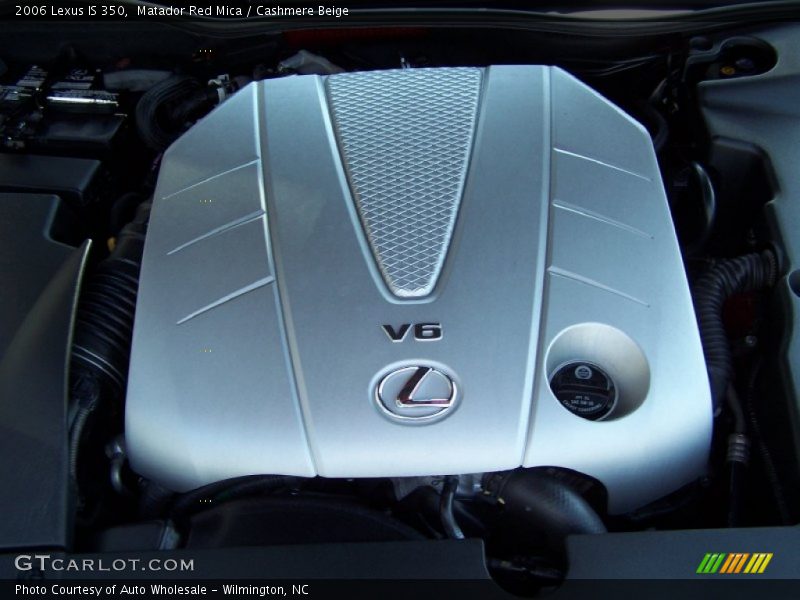 Matador Red Mica / Cashmere Beige 2006 Lexus IS 350