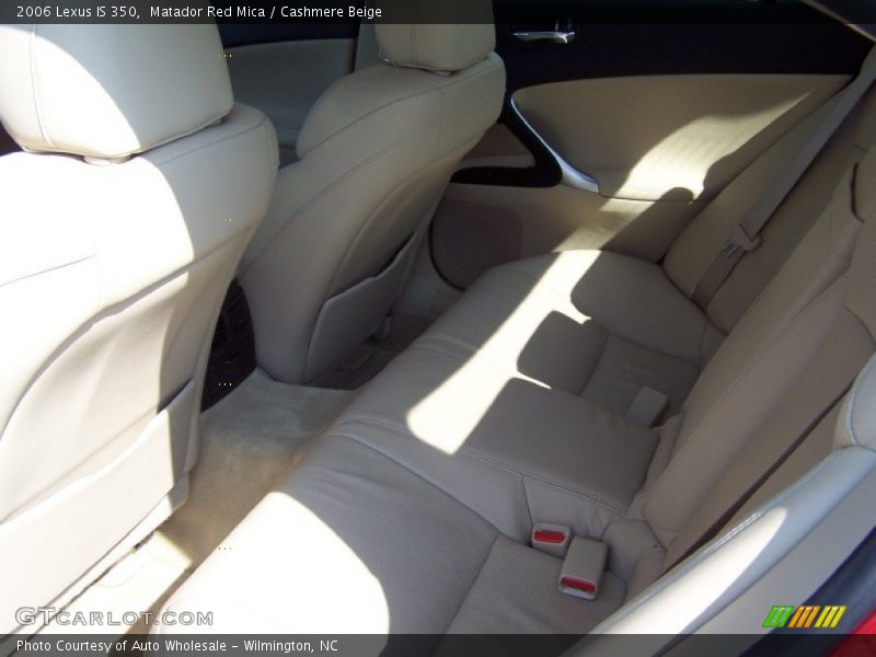 Matador Red Mica / Cashmere Beige 2006 Lexus IS 350