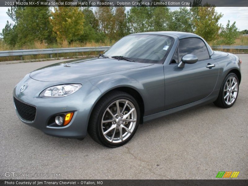 Dolphin Gray Mica / Limited Edition Gray 2011 Mazda MX-5 Miata Special Edition Hard Top Roadster