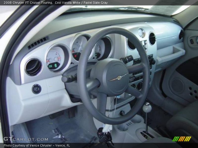 Cool Vanilla White / Pastel Slate Gray 2008 Chrysler PT Cruiser Touring