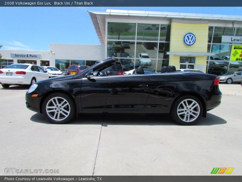 Black Uni / Titan Black 2008 Volkswagen Eos Lux