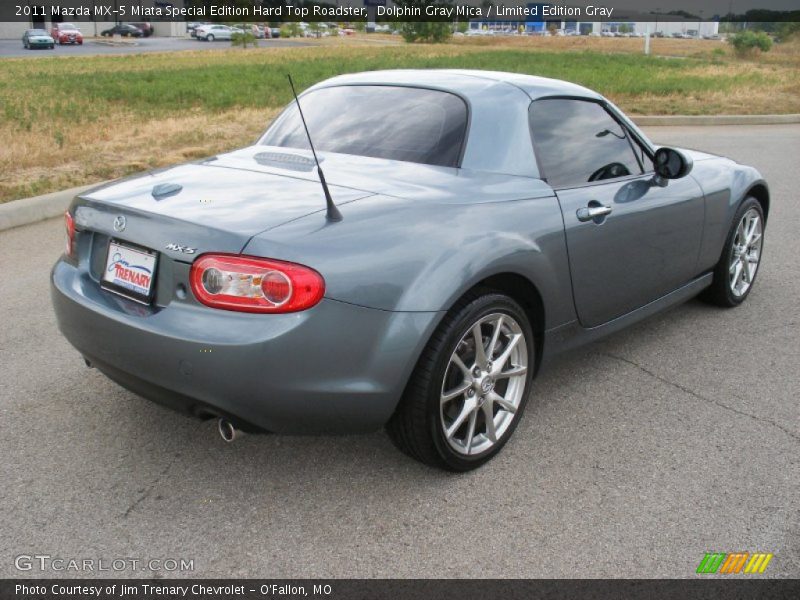 Dolphin Gray Mica / Limited Edition Gray 2011 Mazda MX-5 Miata Special Edition Hard Top Roadster