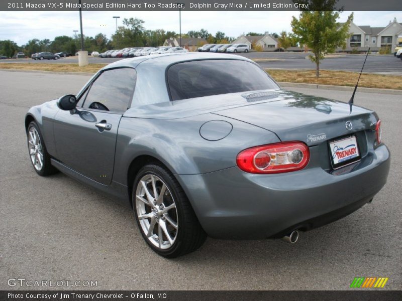 Dolphin Gray Mica / Limited Edition Gray 2011 Mazda MX-5 Miata Special Edition Hard Top Roadster