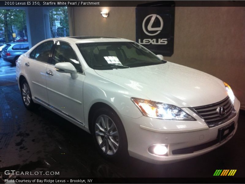 Starfire White Pearl / Parchment 2010 Lexus ES 350