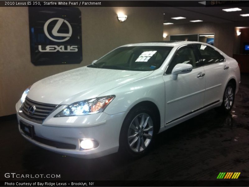 Starfire White Pearl / Parchment 2010 Lexus ES 350