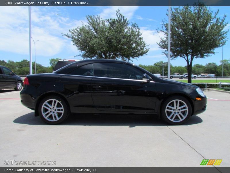 Black Uni / Titan Black 2008 Volkswagen Eos Lux