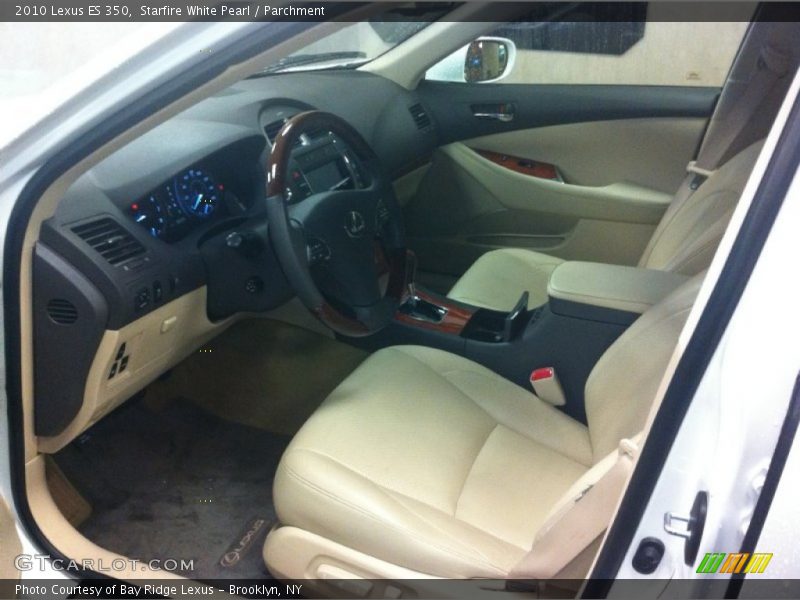 Starfire White Pearl / Parchment 2010 Lexus ES 350