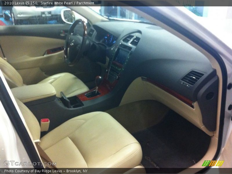 Starfire White Pearl / Parchment 2010 Lexus ES 350