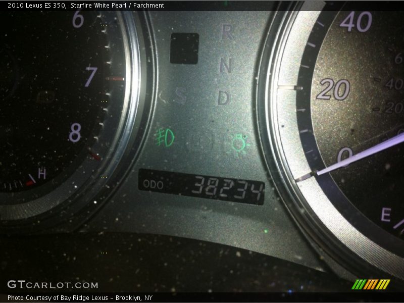 Starfire White Pearl / Parchment 2010 Lexus ES 350