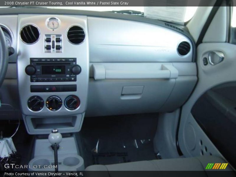 Cool Vanilla White / Pastel Slate Gray 2008 Chrysler PT Cruiser Touring