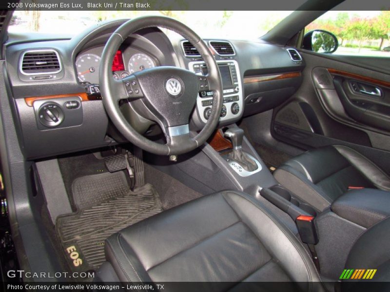 Black Uni / Titan Black 2008 Volkswagen Eos Lux