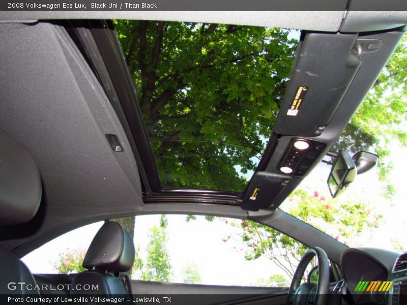Black Uni / Titan Black 2008 Volkswagen Eos Lux