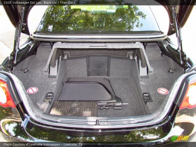 Black Uni / Titan Black 2008 Volkswagen Eos Lux