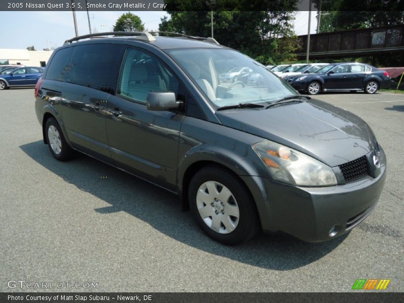 Smoke Gray Metallic / Gray 2005 Nissan Quest 3.5 S