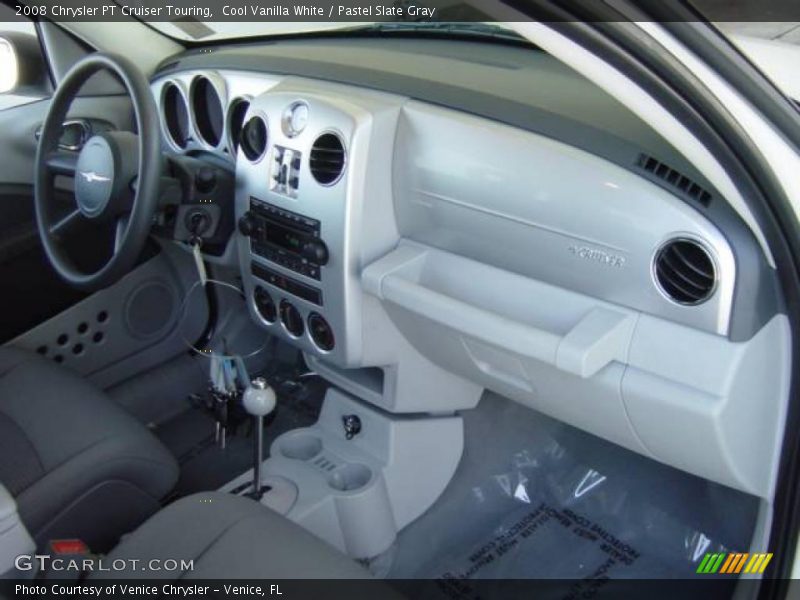 Cool Vanilla White / Pastel Slate Gray 2008 Chrysler PT Cruiser Touring