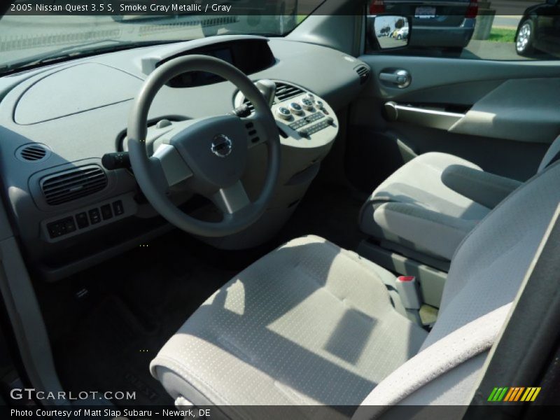 Smoke Gray Metallic / Gray 2005 Nissan Quest 3.5 S