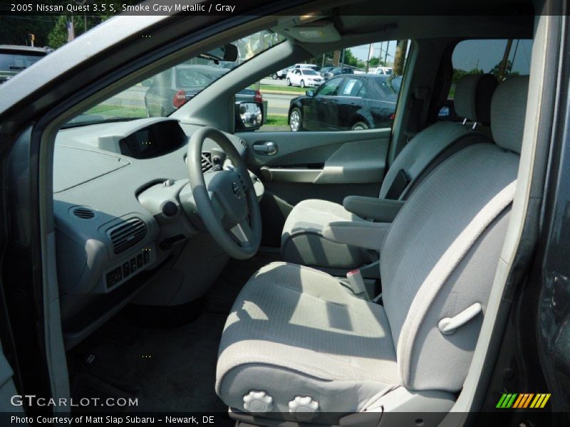Smoke Gray Metallic / Gray 2005 Nissan Quest 3.5 S