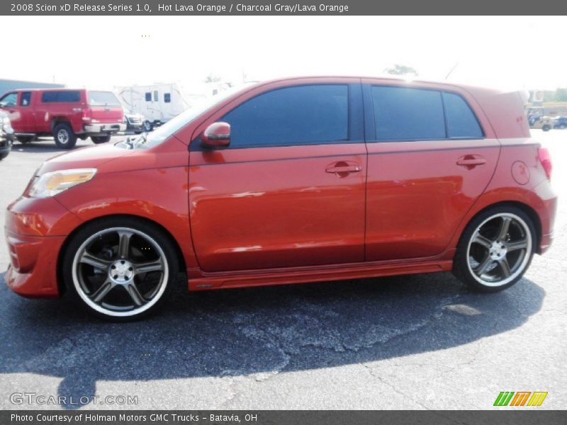 Hot Lava Orange / Charcoal Gray/Lava Orange 2008 Scion xD Release Series 1.0