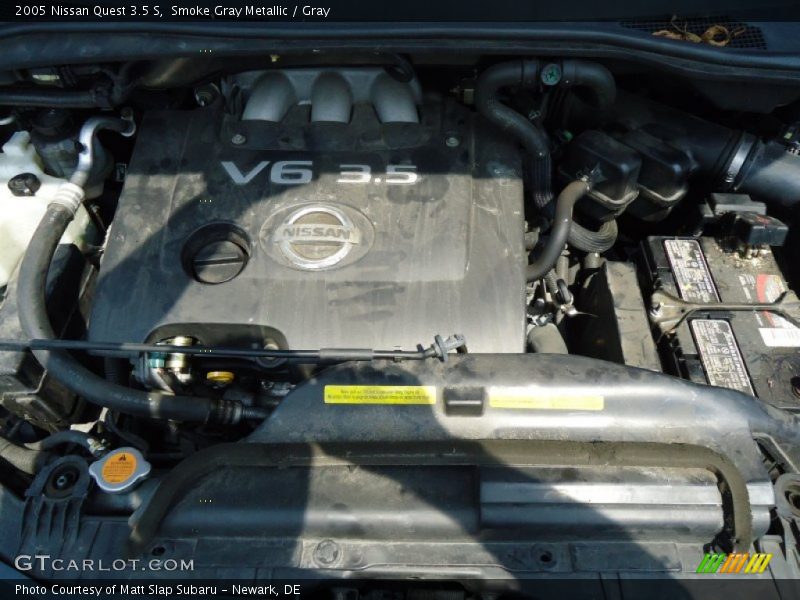 Smoke Gray Metallic / Gray 2005 Nissan Quest 3.5 S