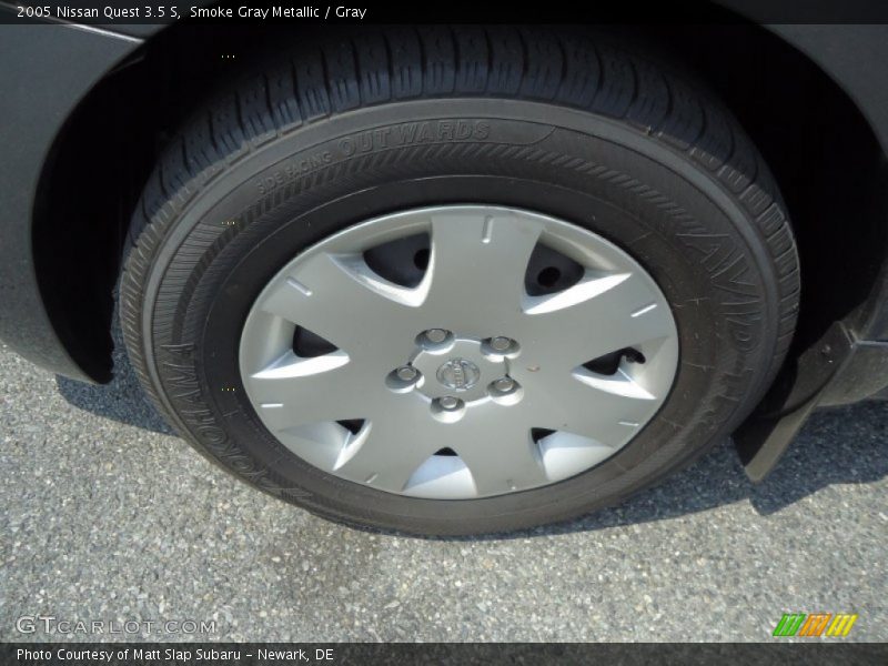 Smoke Gray Metallic / Gray 2005 Nissan Quest 3.5 S