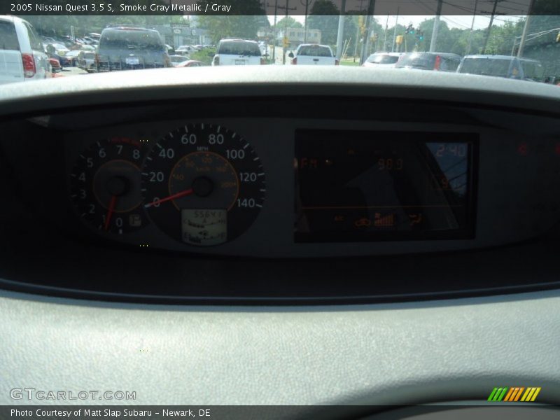Smoke Gray Metallic / Gray 2005 Nissan Quest 3.5 S
