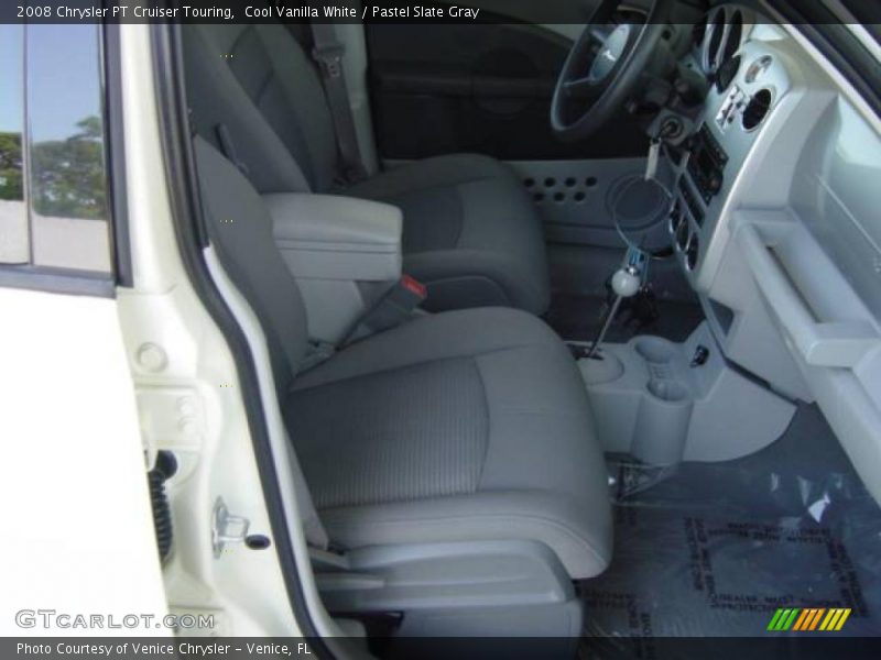 Cool Vanilla White / Pastel Slate Gray 2008 Chrysler PT Cruiser Touring