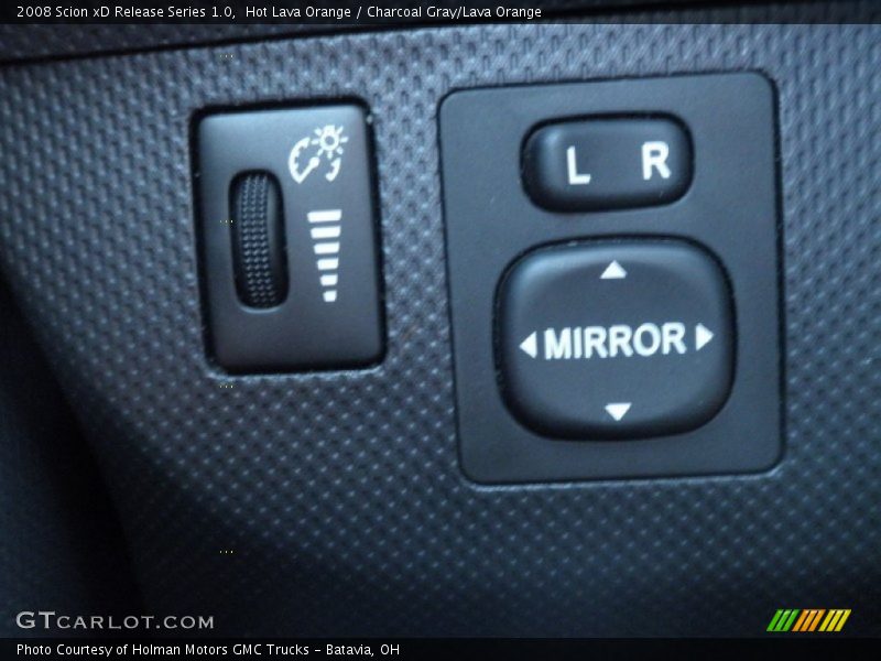 Hot Lava Orange / Charcoal Gray/Lava Orange 2008 Scion xD Release Series 1.0