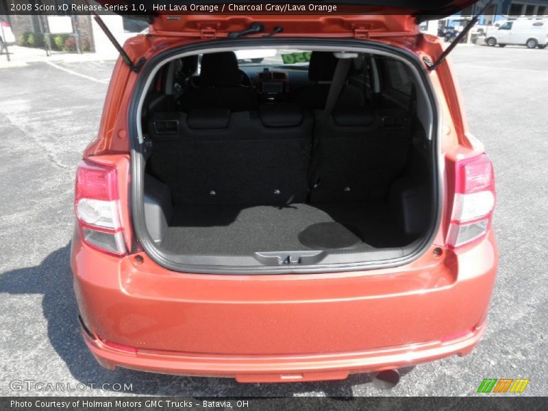 Hot Lava Orange / Charcoal Gray/Lava Orange 2008 Scion xD Release Series 1.0
