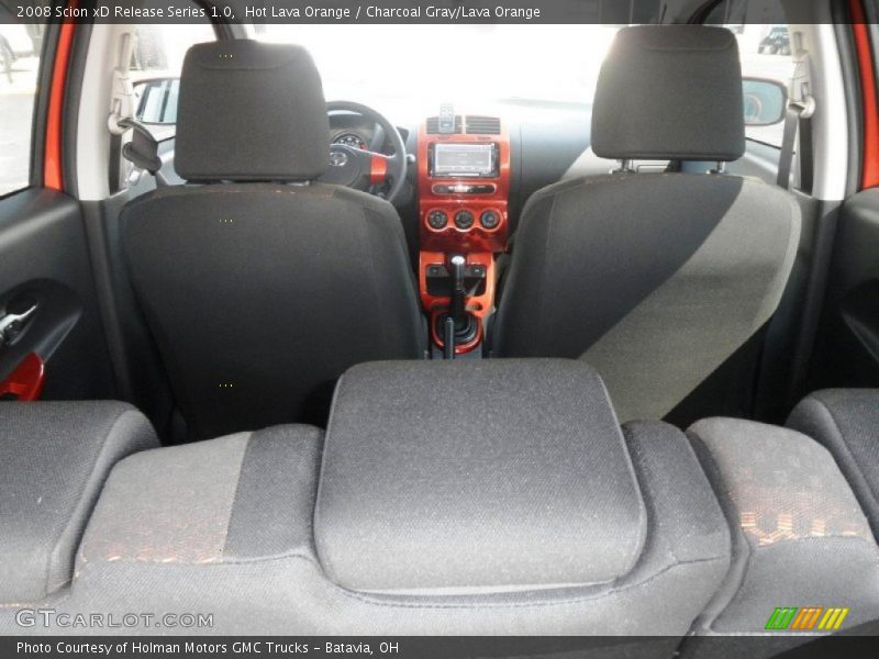 Hot Lava Orange / Charcoal Gray/Lava Orange 2008 Scion xD Release Series 1.0
