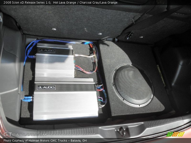 Hot Lava Orange / Charcoal Gray/Lava Orange 2008 Scion xD Release Series 1.0