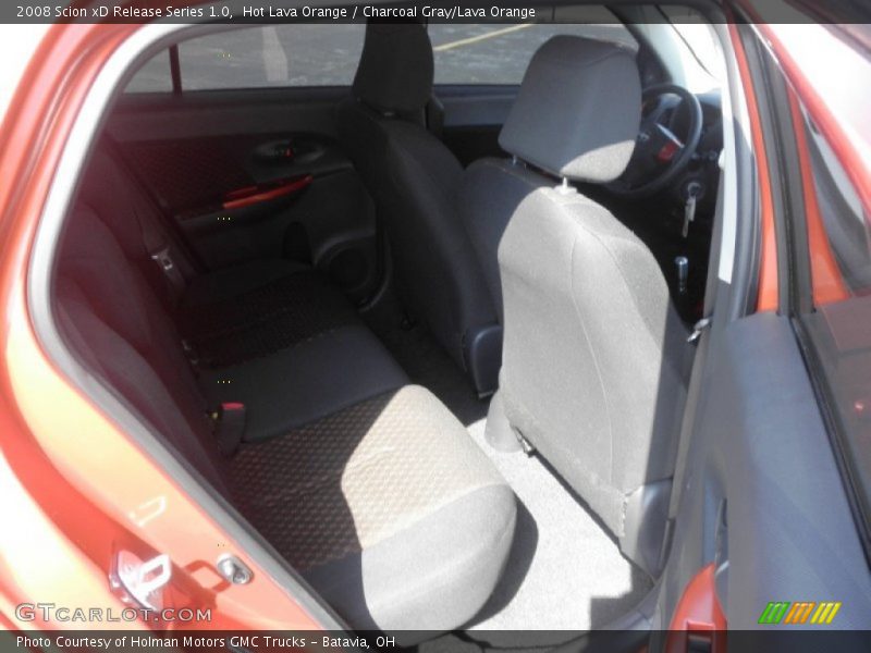 Hot Lava Orange / Charcoal Gray/Lava Orange 2008 Scion xD Release Series 1.0